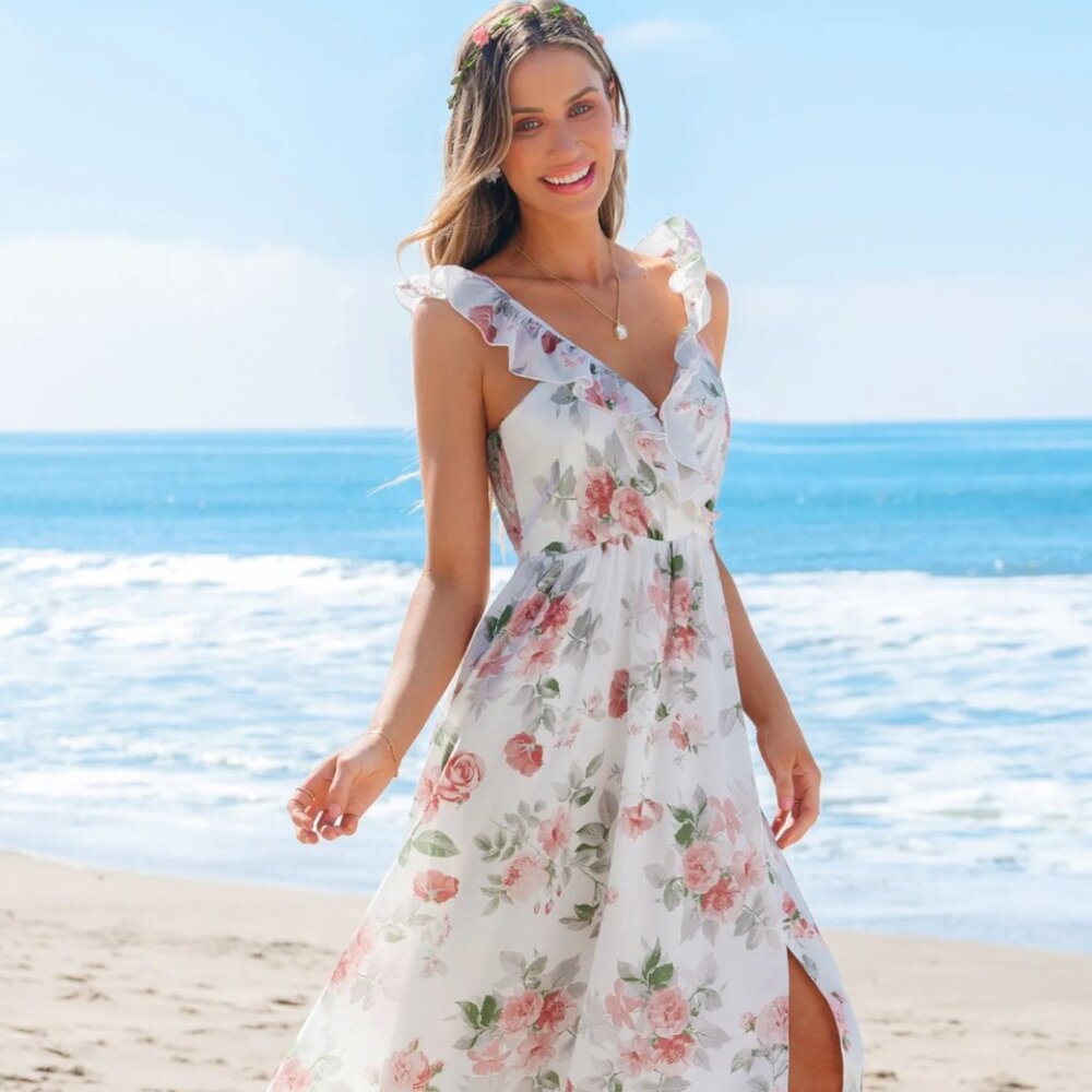 Afternoon Tea Floral Maxi Dress